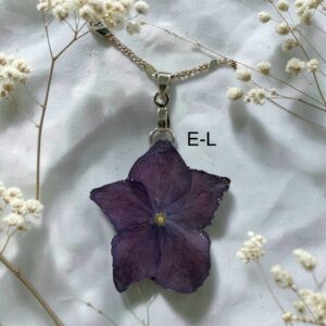 Collier fleur d’Hortensia - Collection Corolle